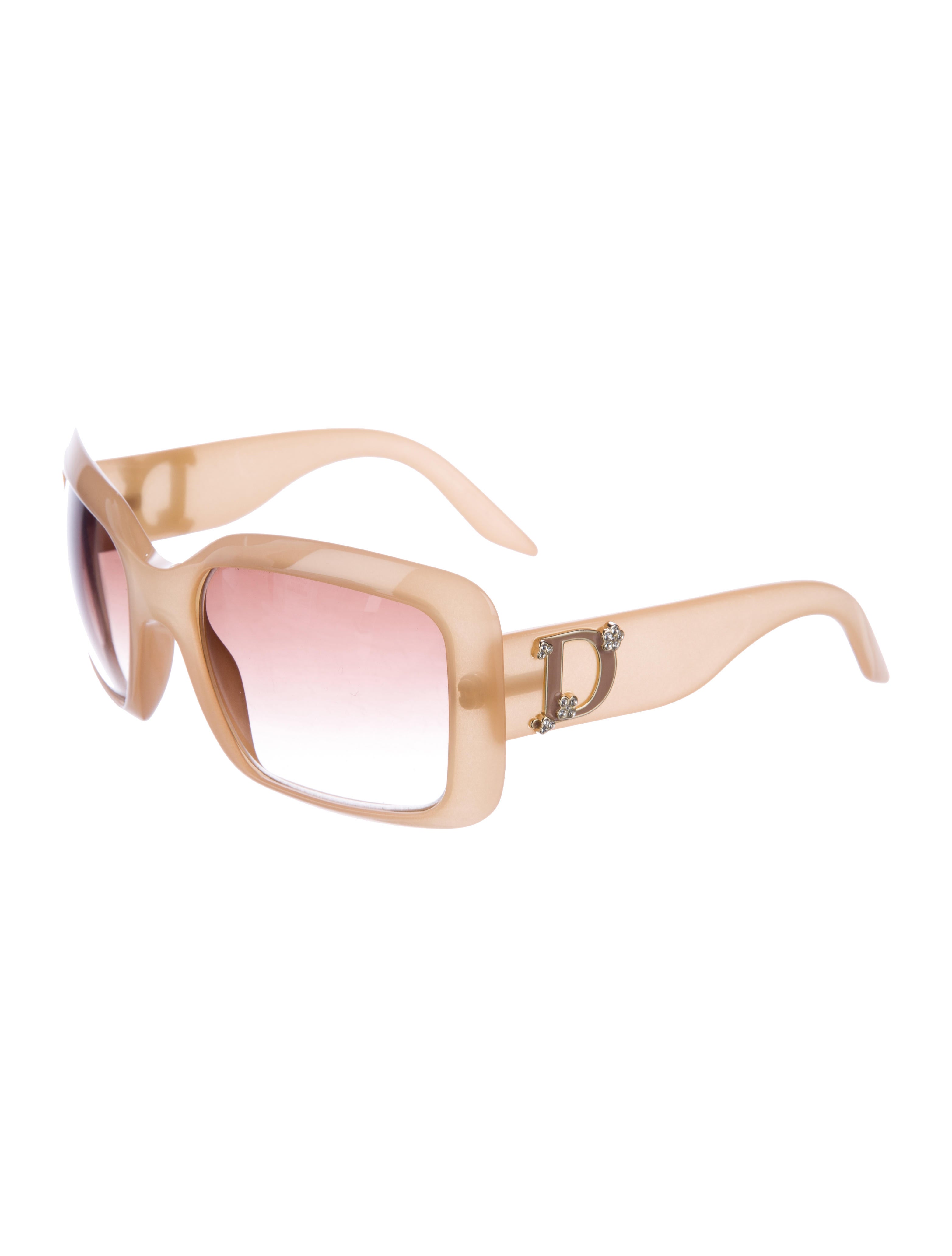 Christian Dior LogoEmbellished Gradient Sunglasses Accessories
