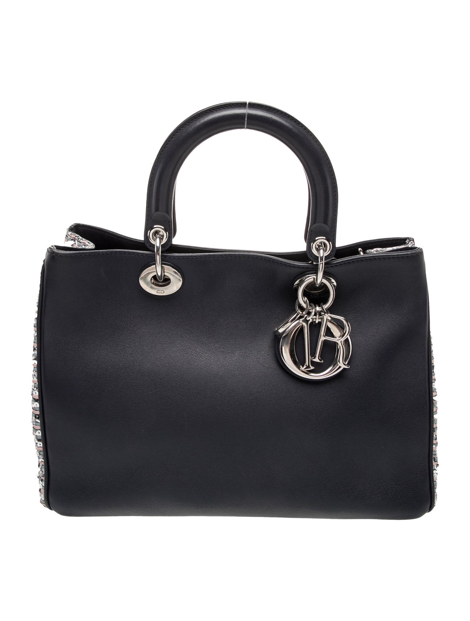 Christian Dior Leather Lady Dior Medium