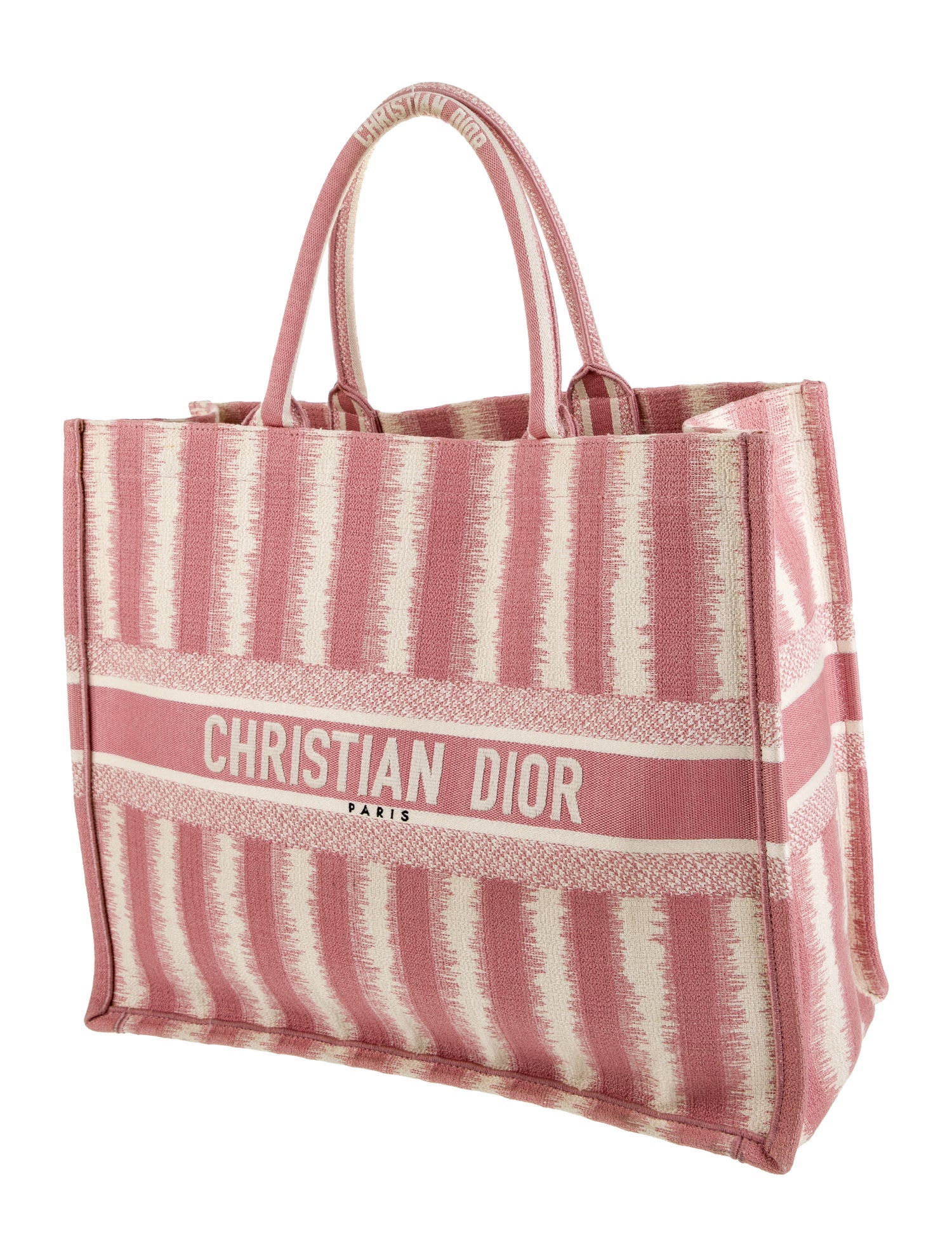 Christian Dior Canvas Book Large - Pink Totes, Handbags