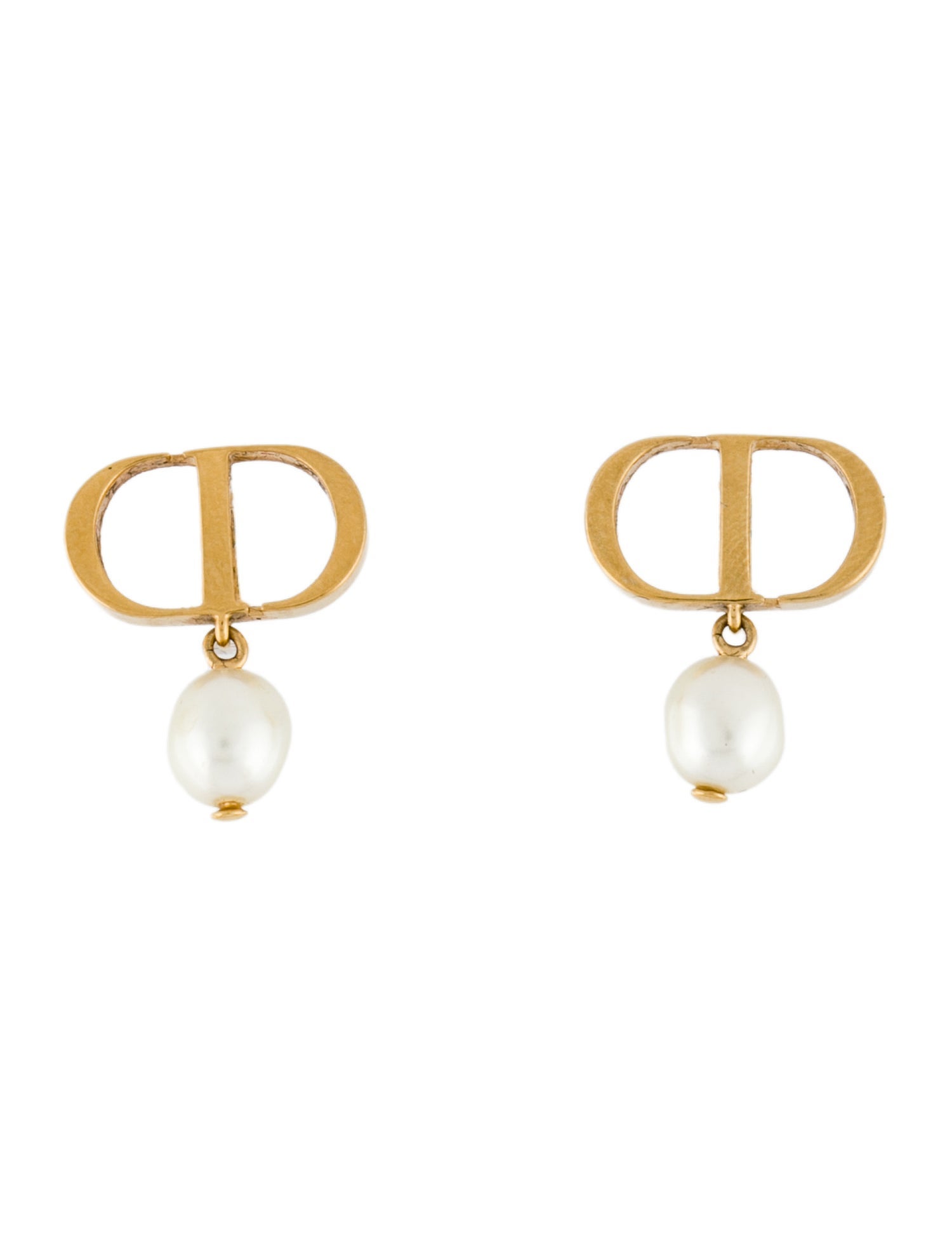 Christian Dior Petit CD Earrings