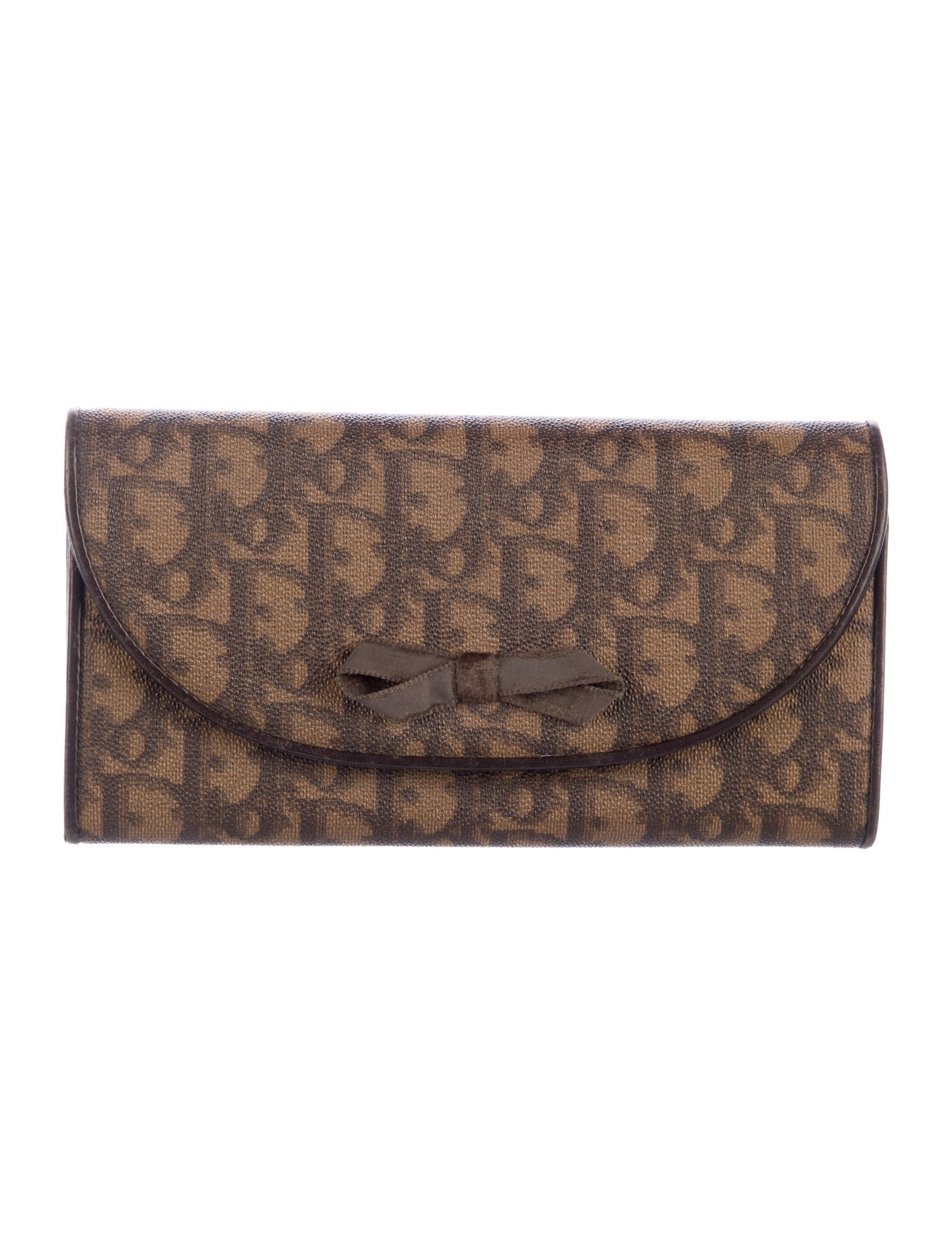 Christian Dior 2005 Diorissimo Pattern Wallet