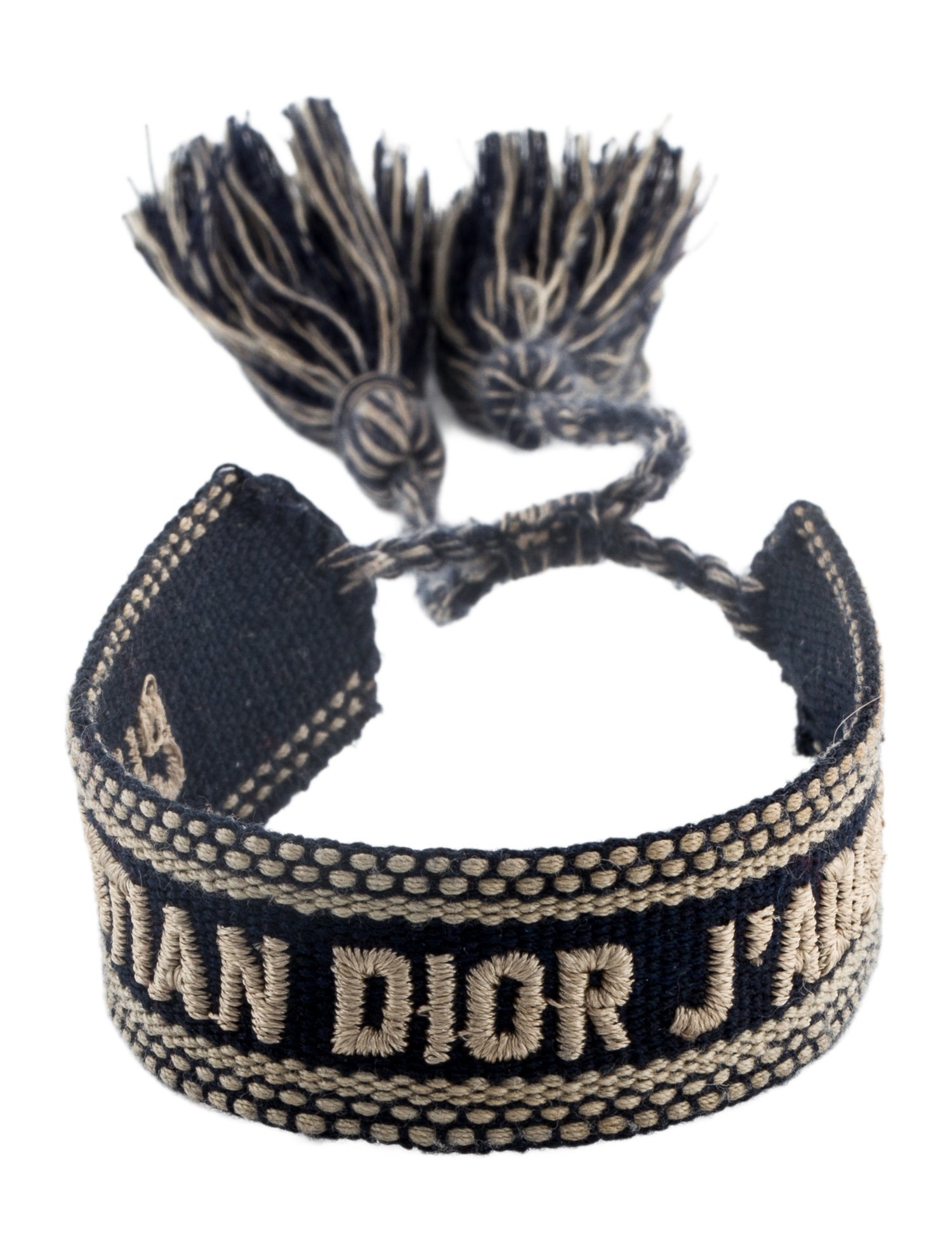 Christian Dior J'Adior Cotton Woven Bracelet