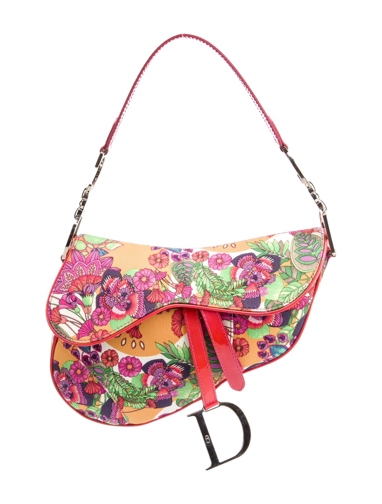 Christian Dior Canvas Saddle Vintage