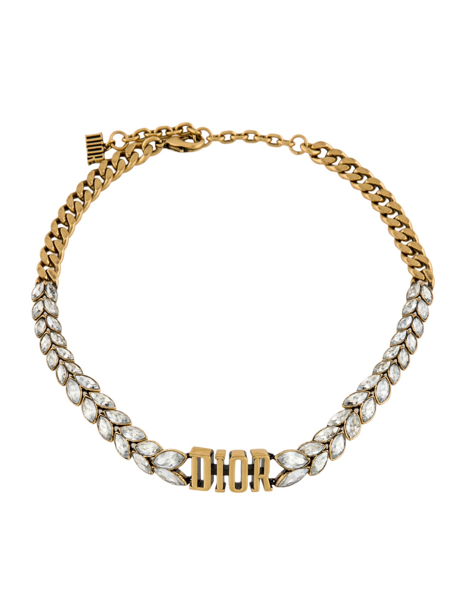 Christian Dior Crystal Dio(r)evolution Choker Necklace