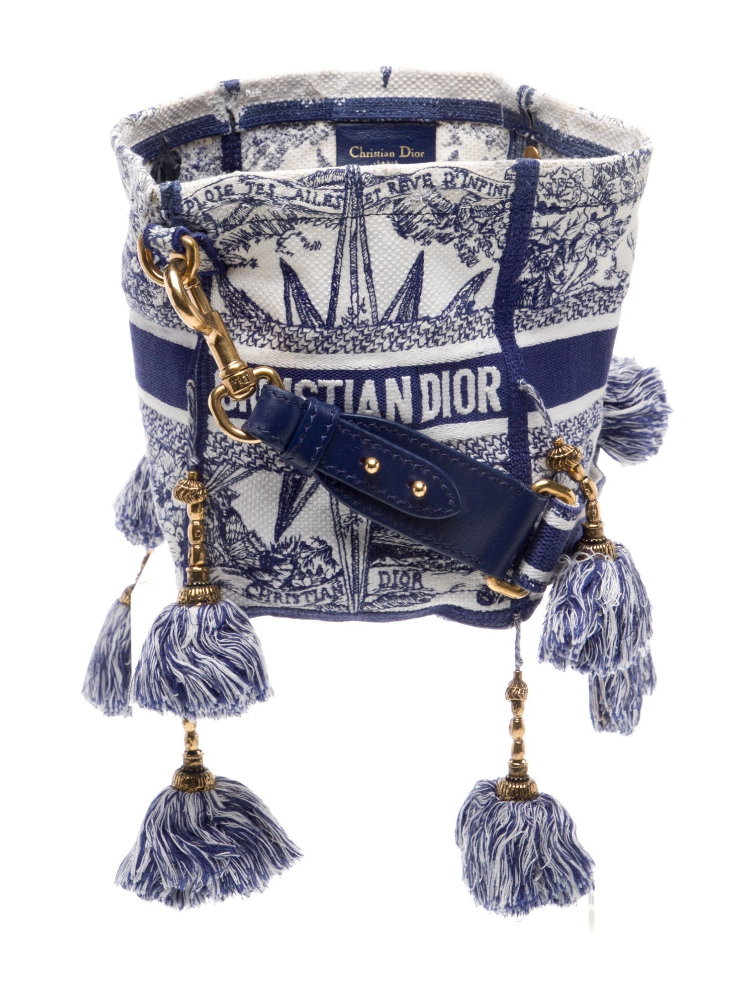 Christian Dior Canvas Crossbody Bag