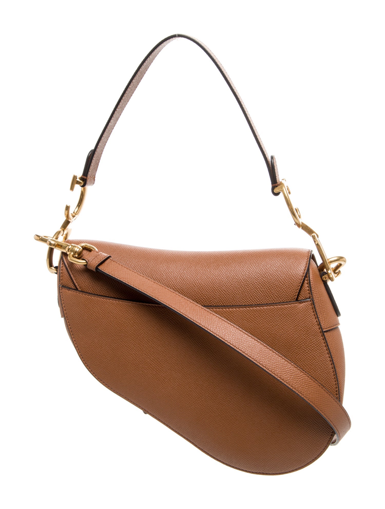 Christian Dior Leather Saddle 2025 - Brown Shoulder Bags, Handbags