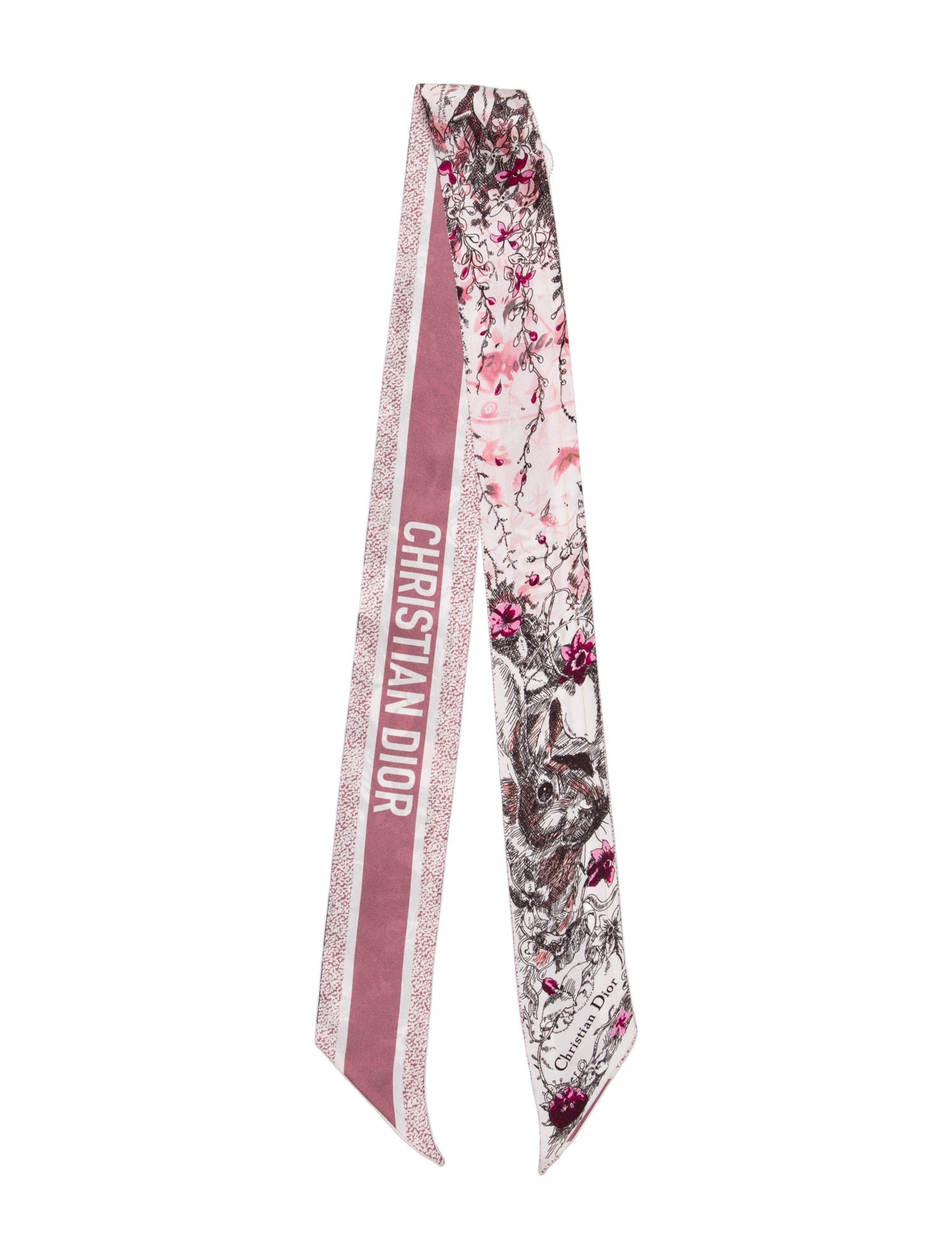 Christian Dior Silk Printed Scarf