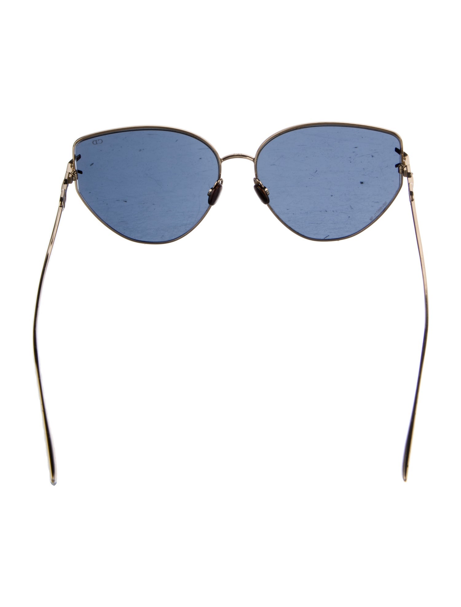 Christian Dior Cat-Eye Mirrored Sunglasses