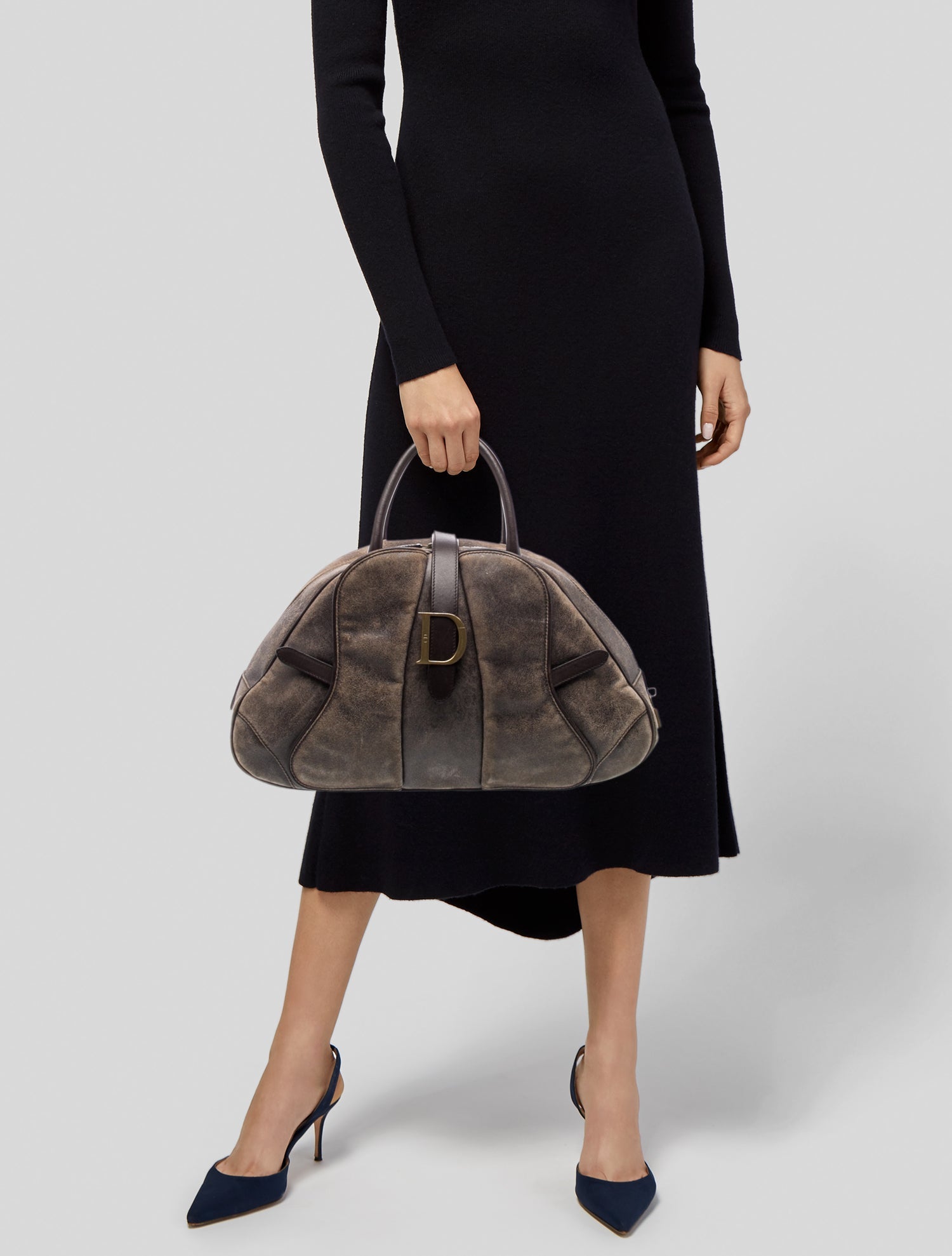 Christian Dior Diorissimo Vintage Double Saddle Vintage