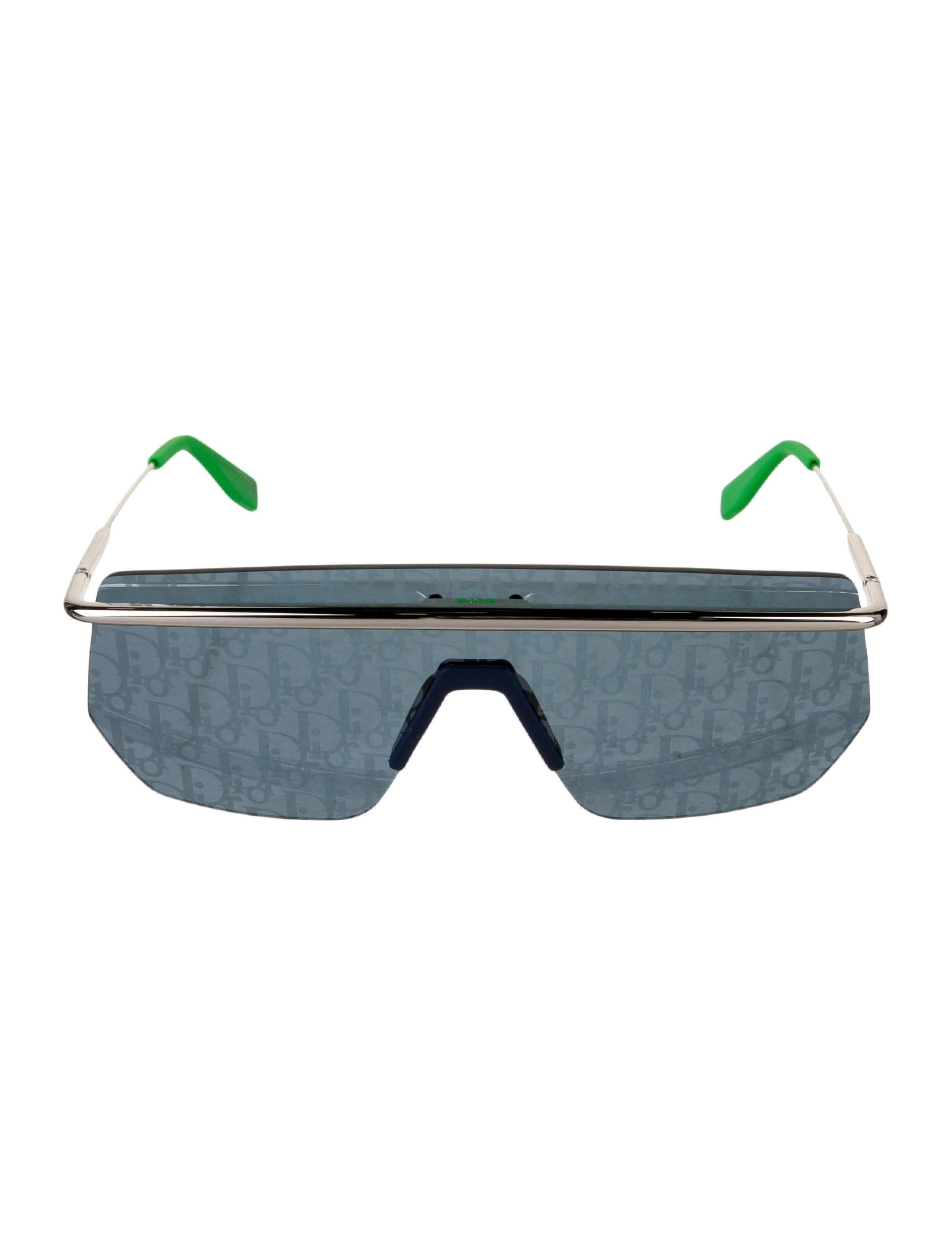 Christian Dior Shield Mirrored Sunglasses