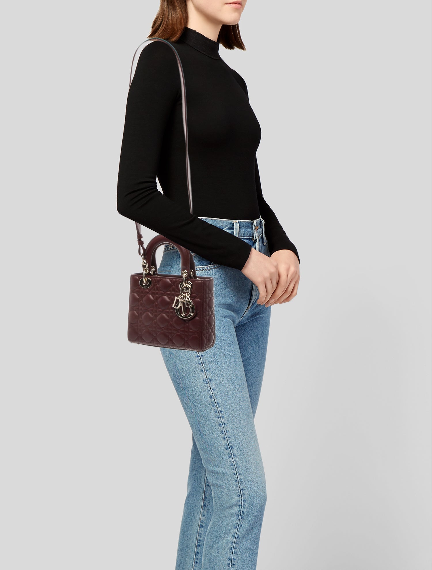 Christian Dior Cannage Lady Dior Medium