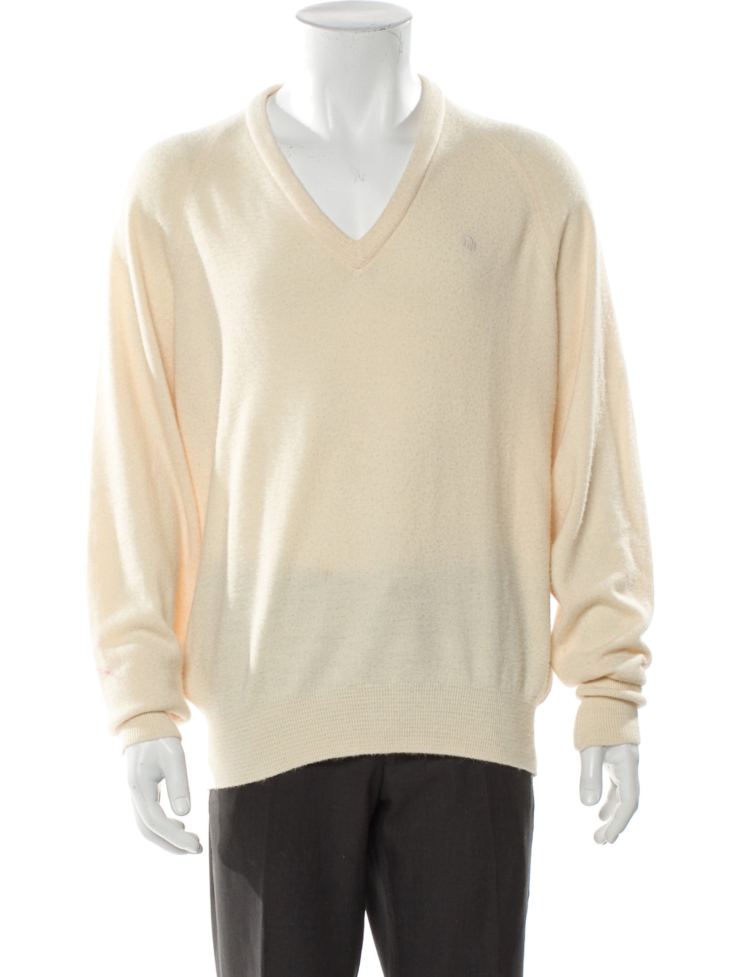 Christian Dior Vintage V-Neck Pullover