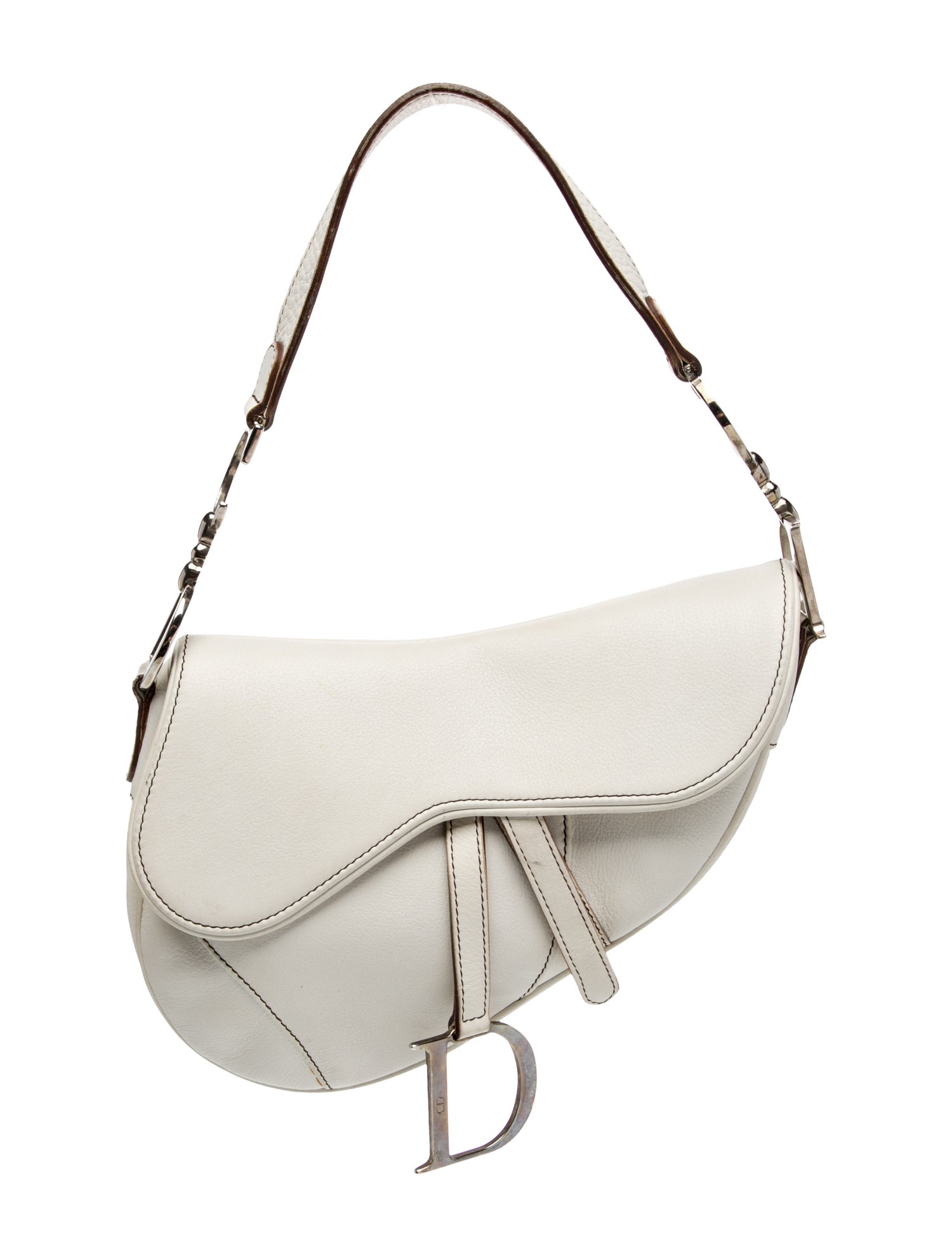 Christian Dior Leather Saddle