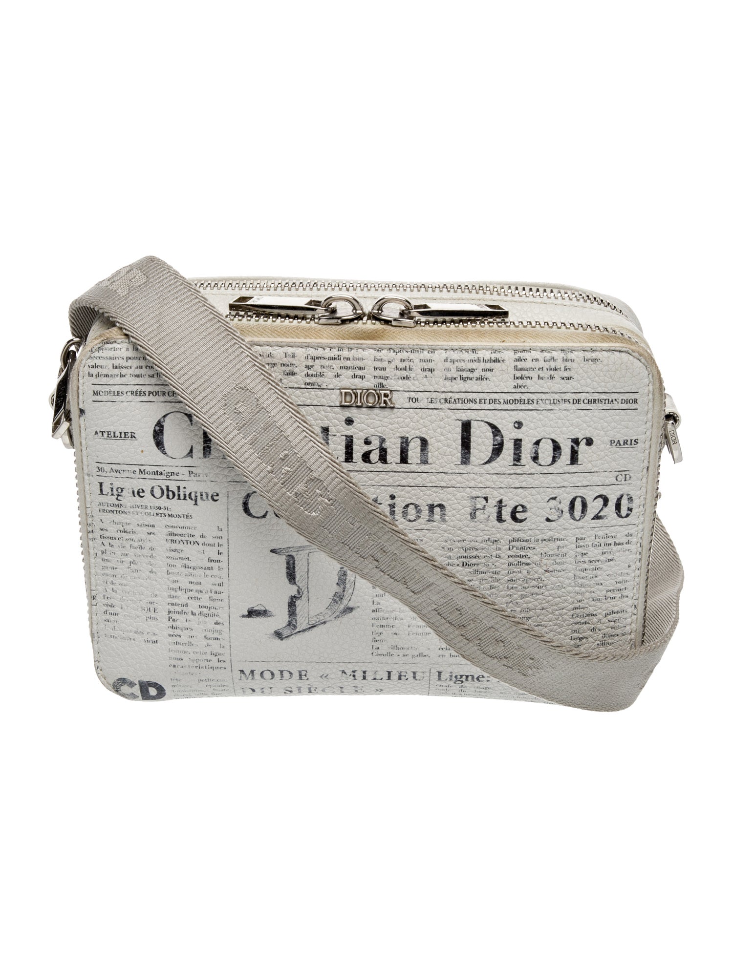 Christian Dior Leather Crossbody Bag
