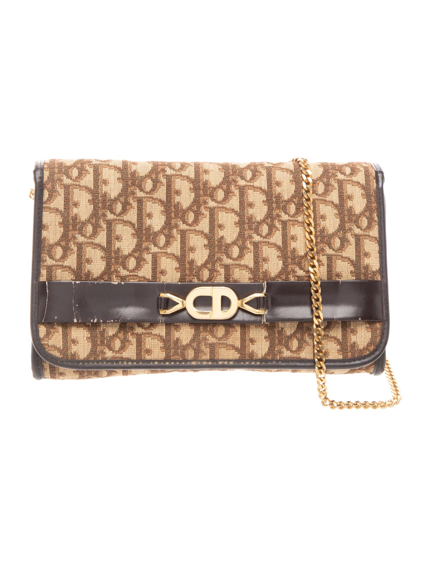 Christian Dior Oblique Jacquard Trotter Vintage