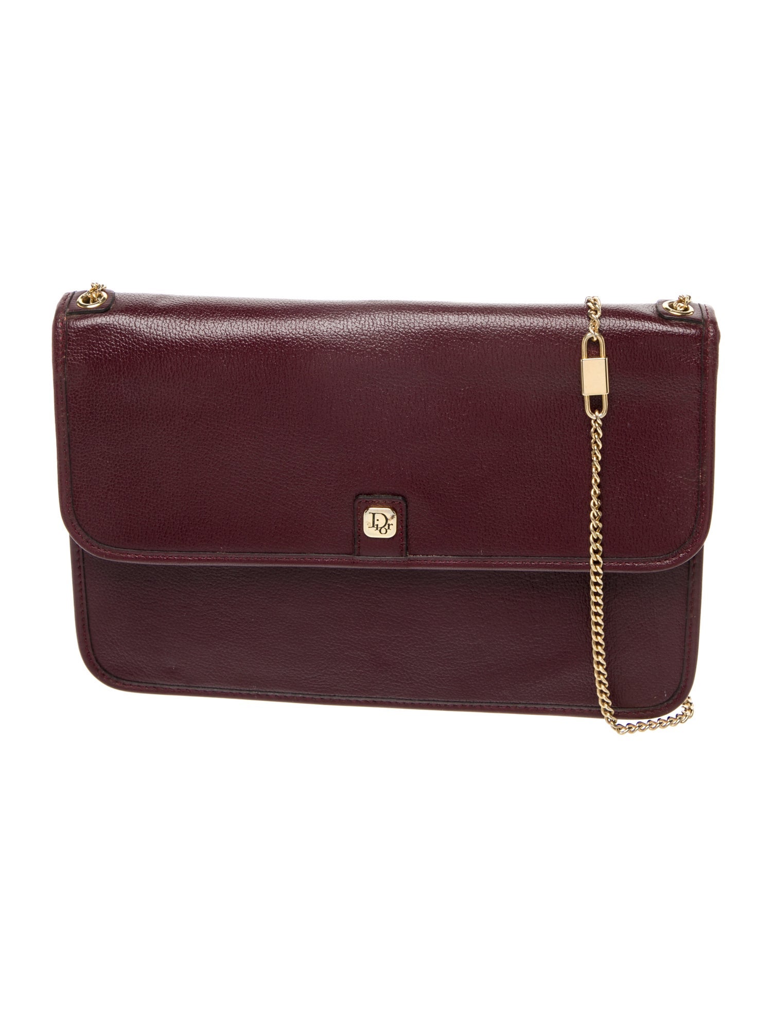 Christian Dior Leather Portfolio Vintage