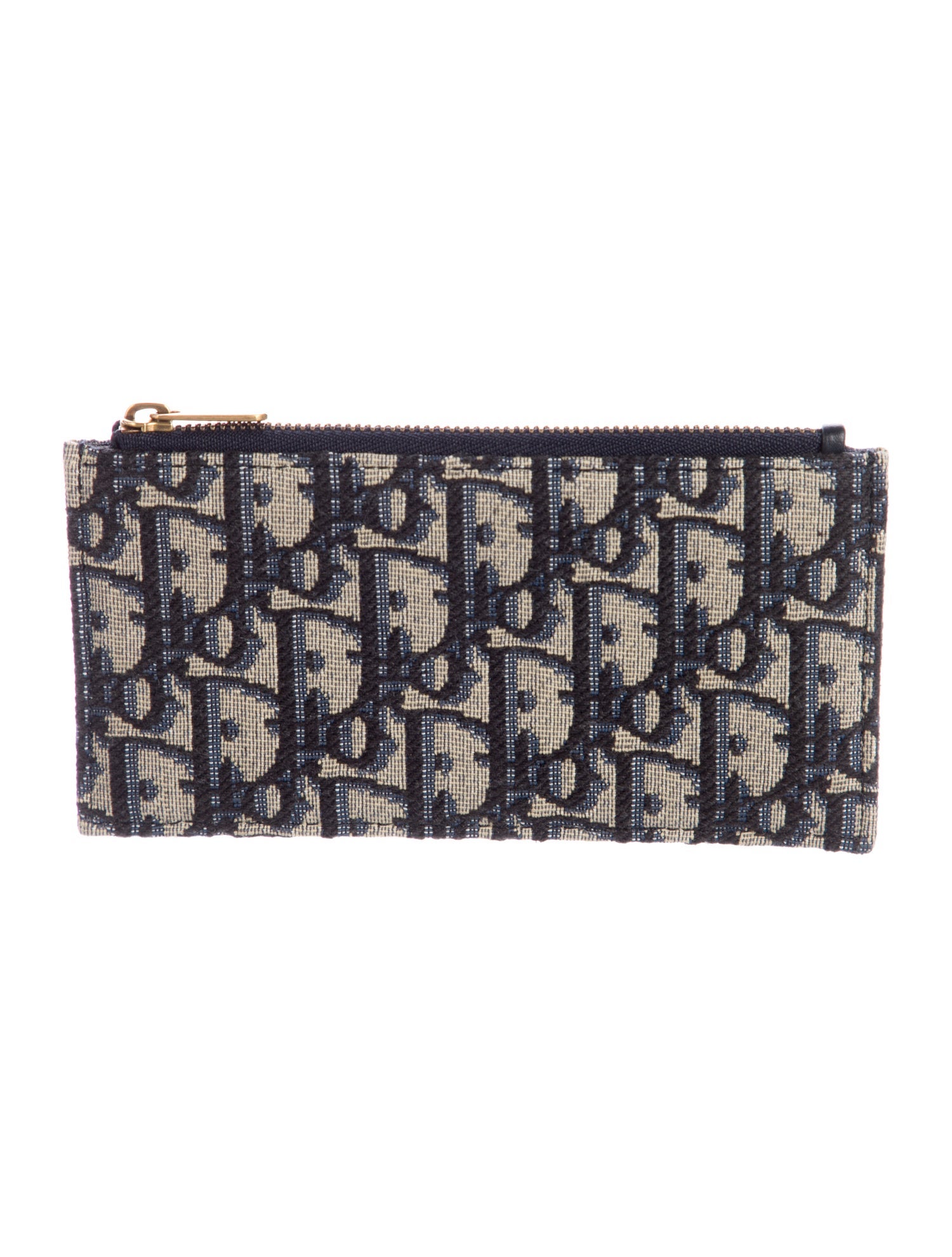 Christian Dior 2022 Oblique Jacquard Wallet