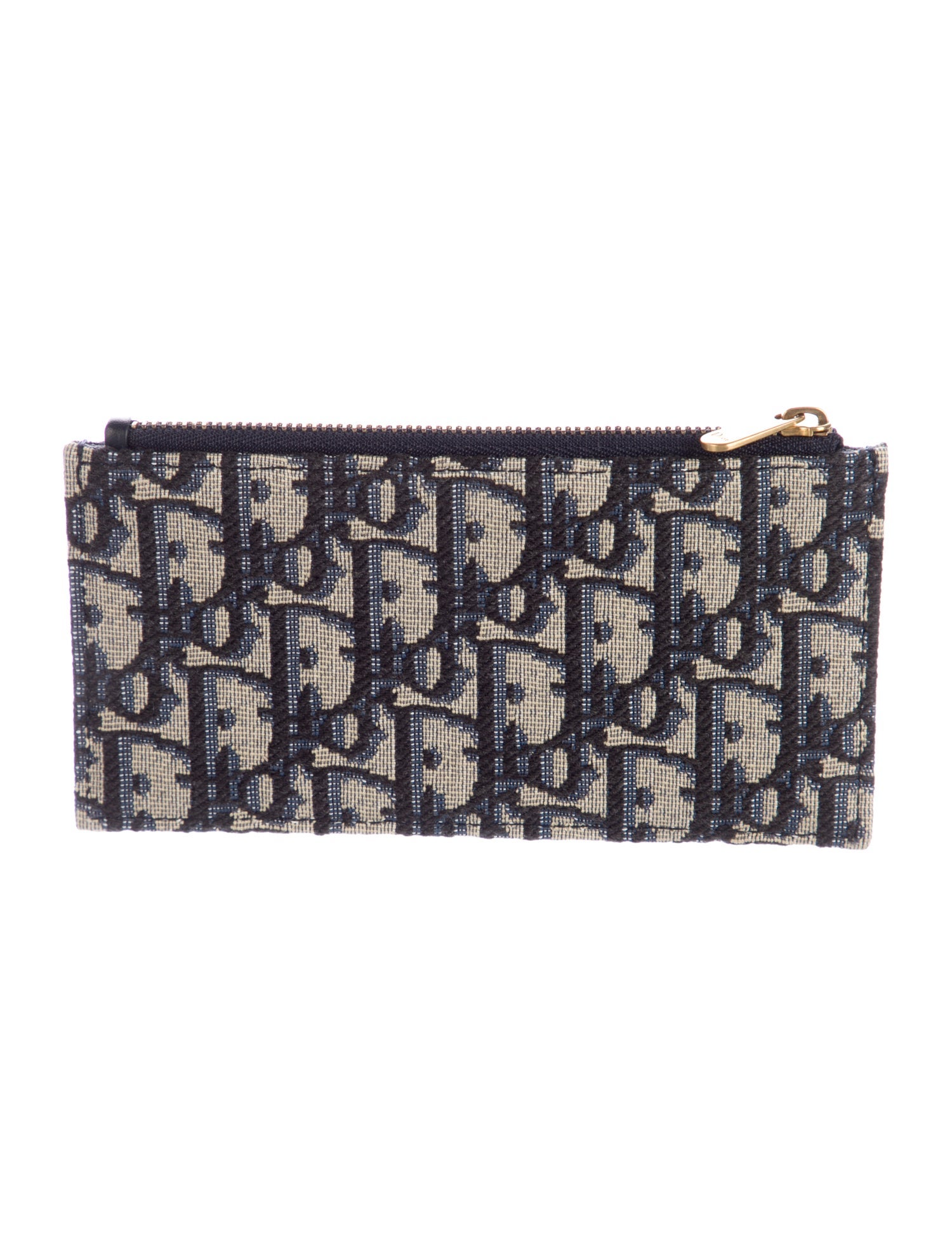 Christian Dior 2022 Oblique Jacquard Wallet