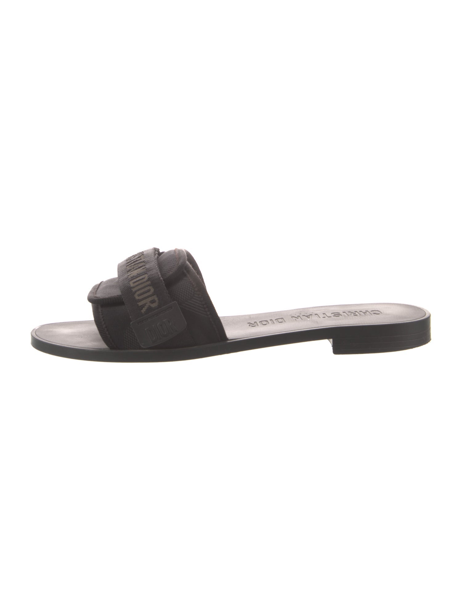Christian Dior Oblique Jacquard Slides