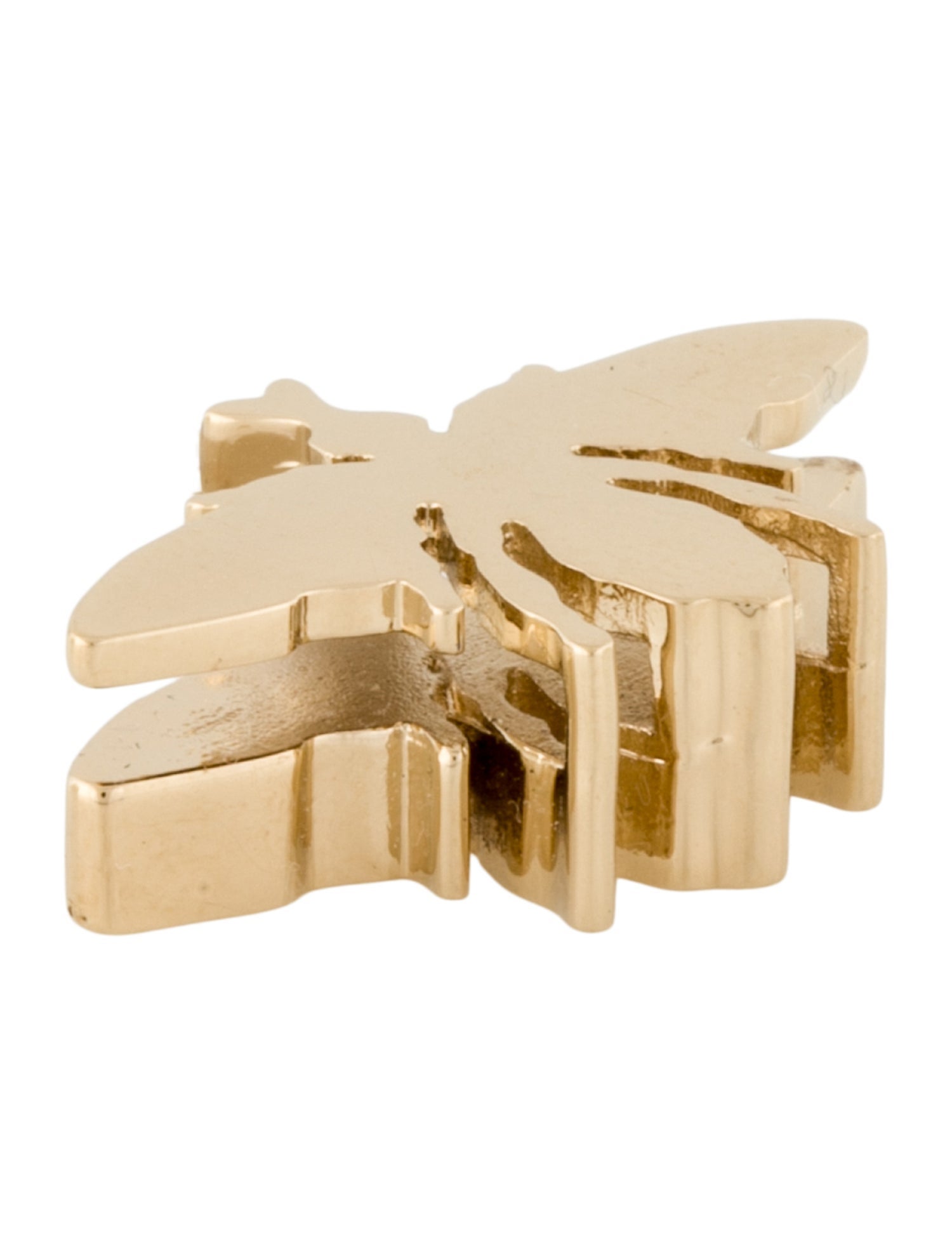 Christian Dior ABCDior Bee Badge - Gold Bag Accessories