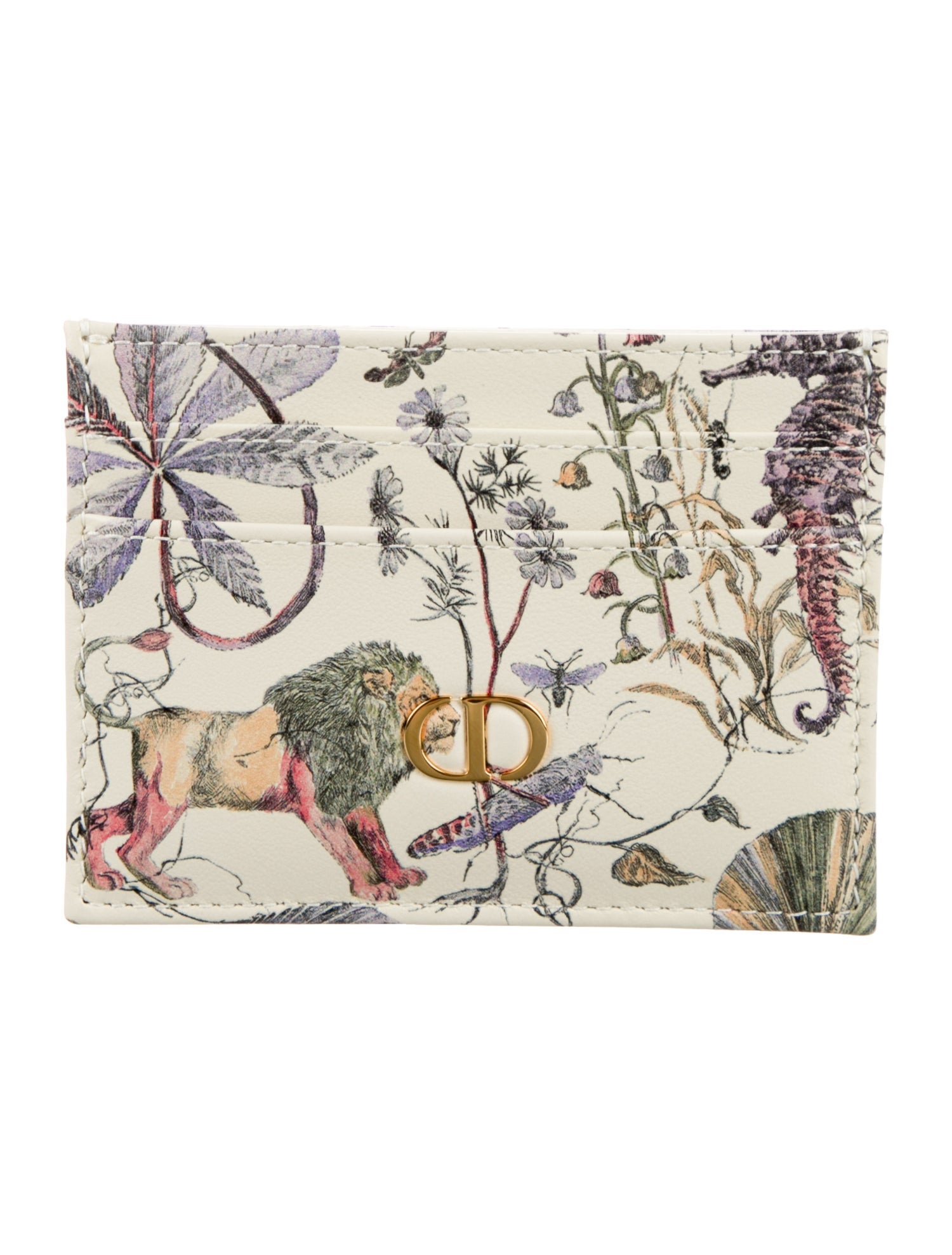 Christian Dior 2024 Signature Logo Wallet