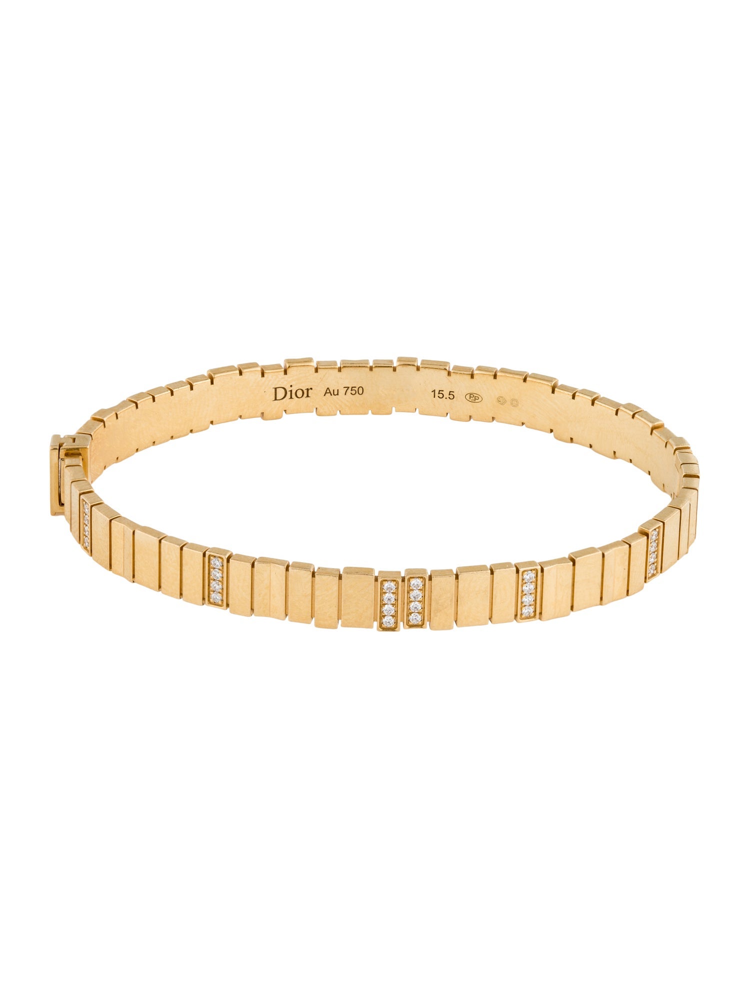 Christian Dior 18K Diamond GEM Dior Bracelet