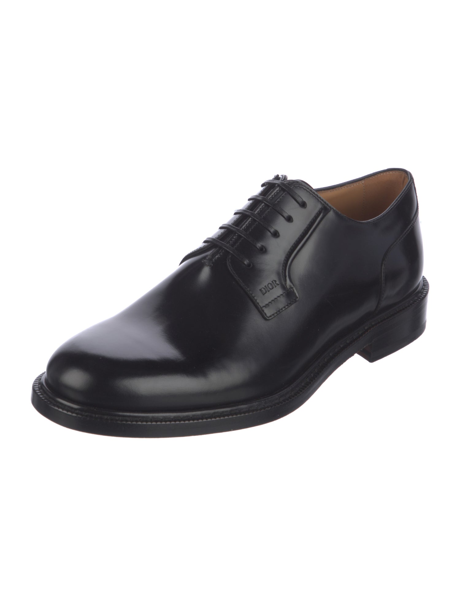 Christian Dior Patent Leather Derby Shoes