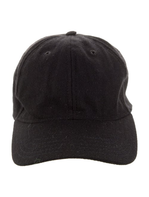DIOR MEN Solid Cashmere Baseball Hat