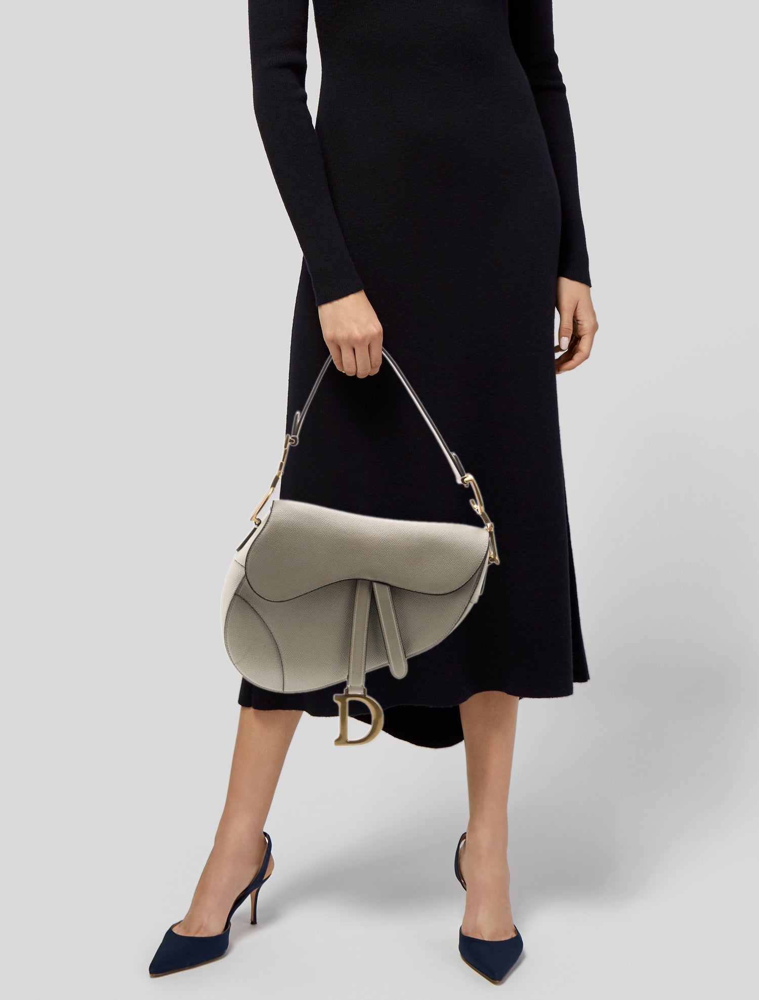 Christian Dior Leather Saddle