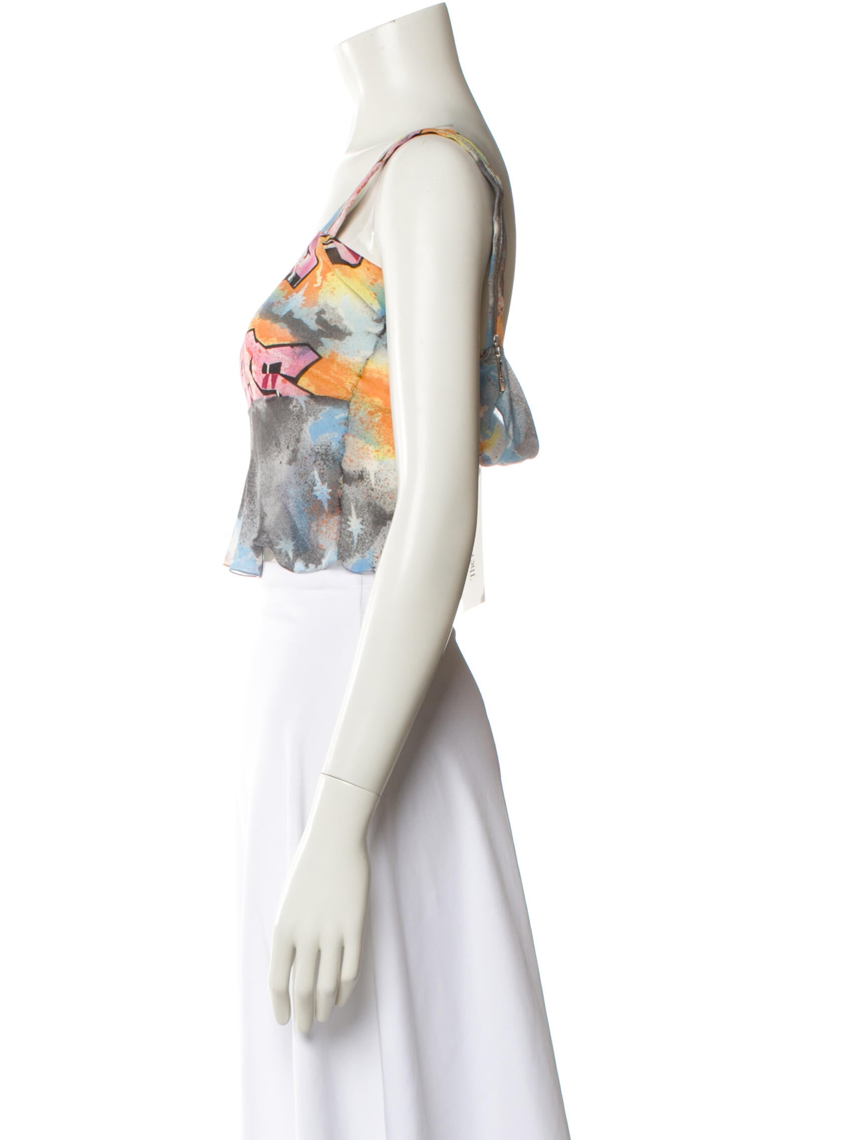 Christian Dior Vintage 2004 Crop Top