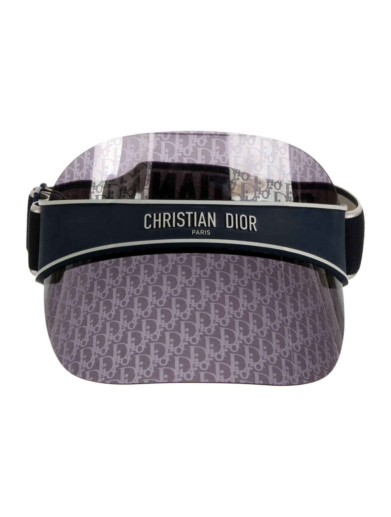 Christian Dior Pattern Print Sun Visor Hat