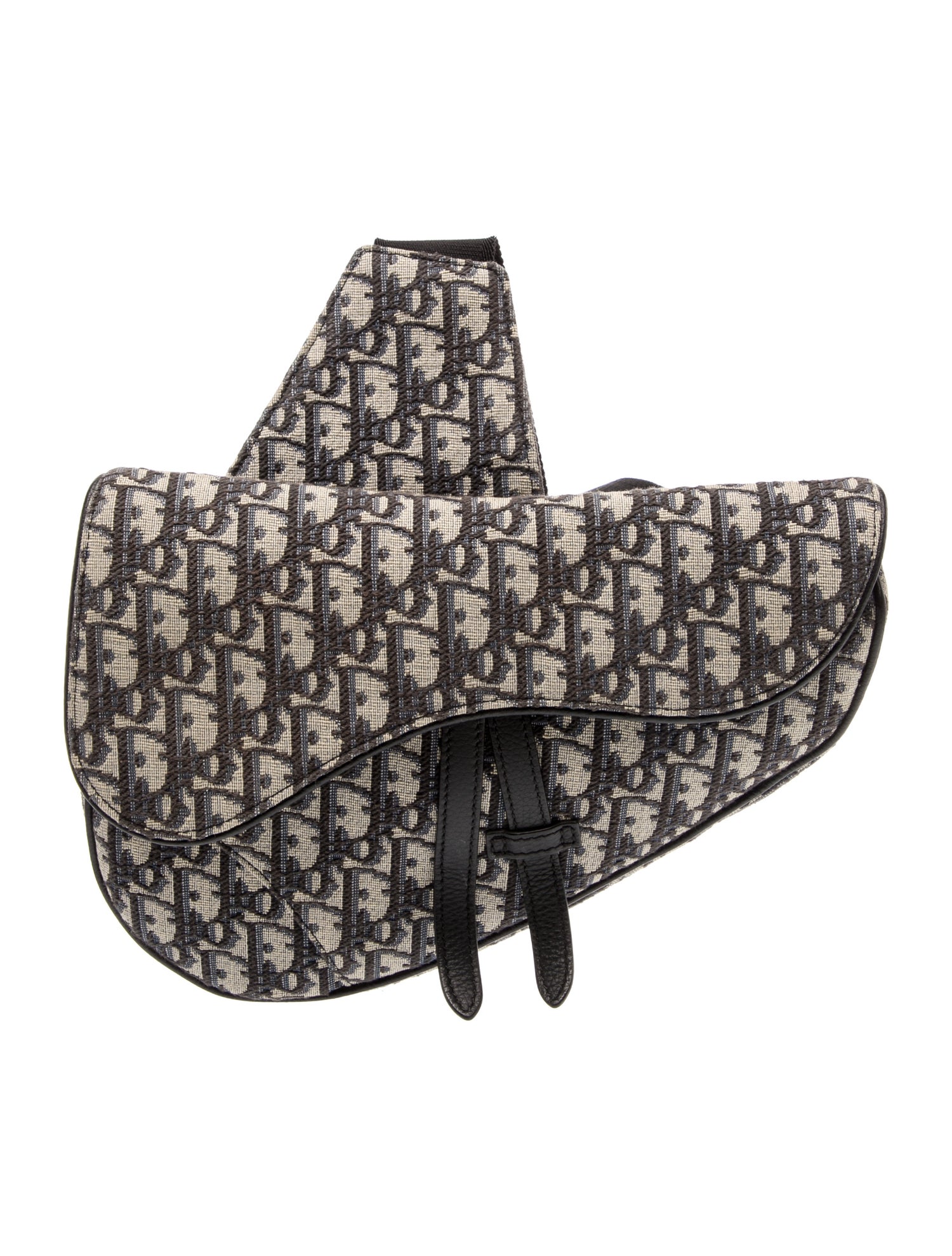 DIOR MEN Oblique Jacquard Christian Dior Saddle 2023