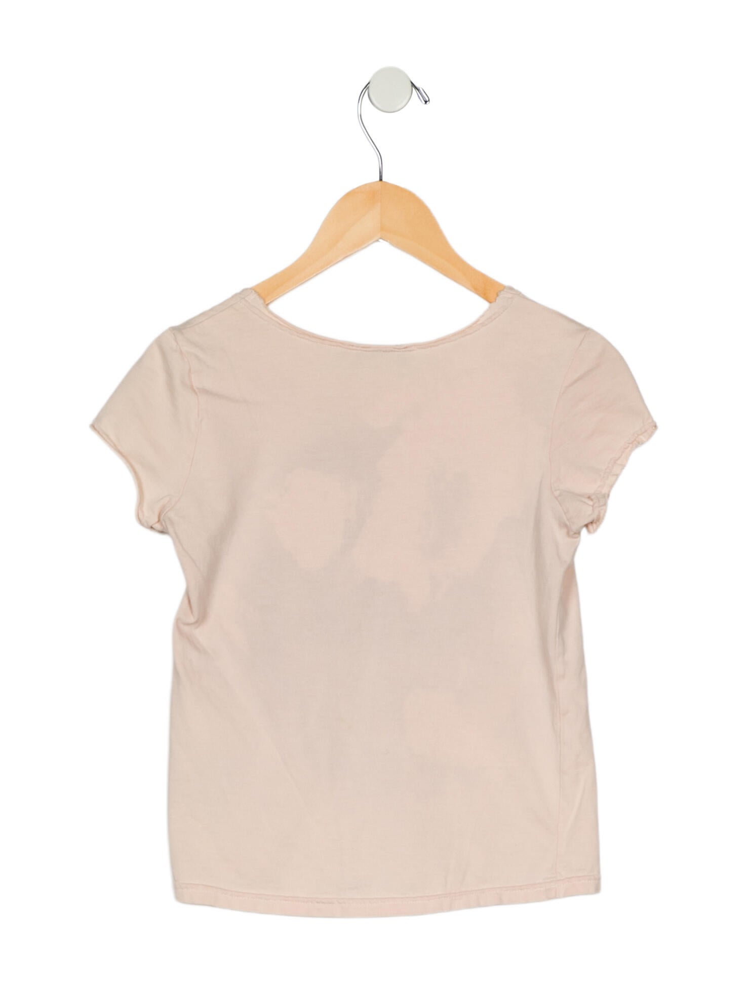 Christian Dior Pink Short Sleeve T-shirt with crystal embellishments