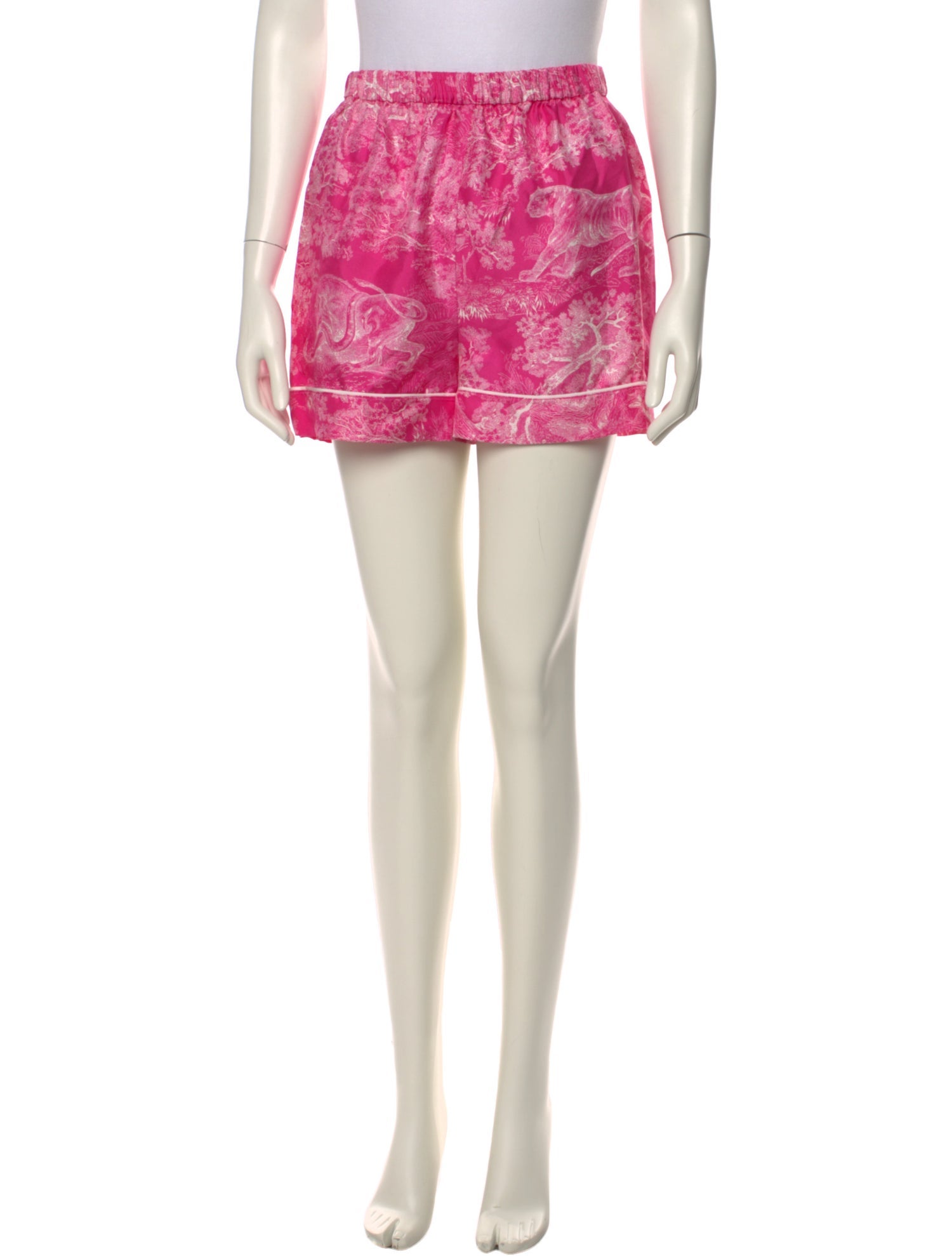 Christian Dior Silk Mini Shorts