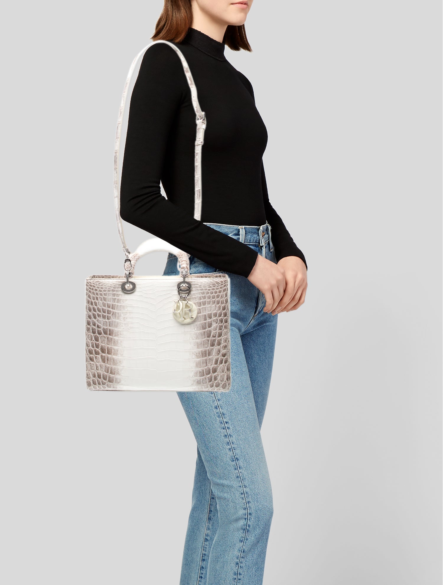 Christian Dior Crocodile Lady Dior 2023