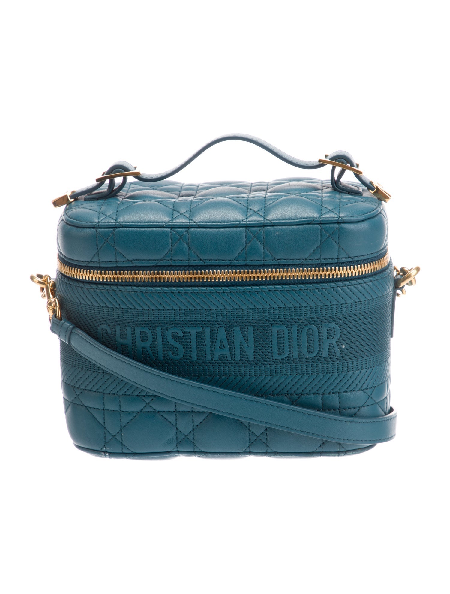 Christian Dior Cannage Top Handle Bag