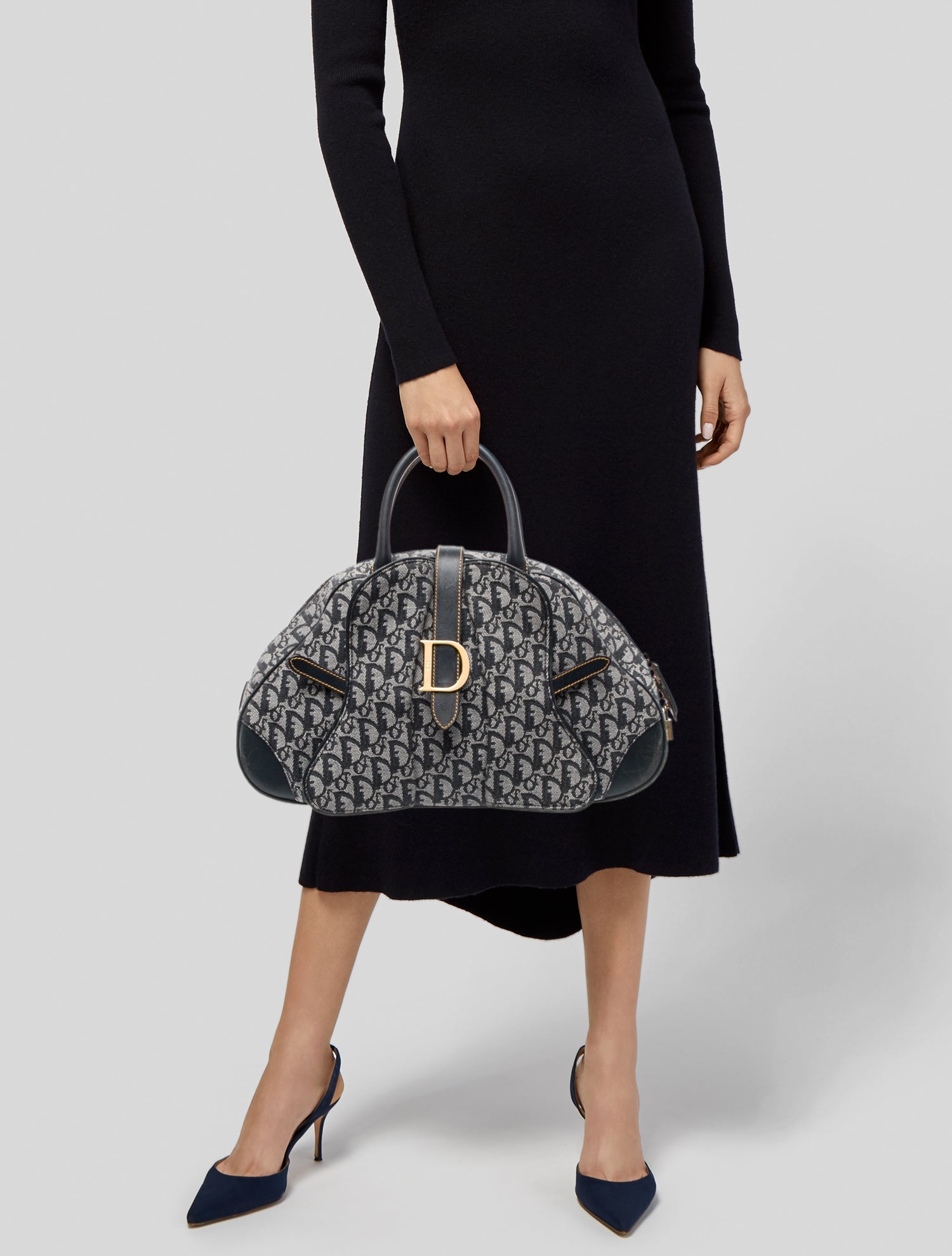 Christian Dior Diorissimo Vintage Double Saddle