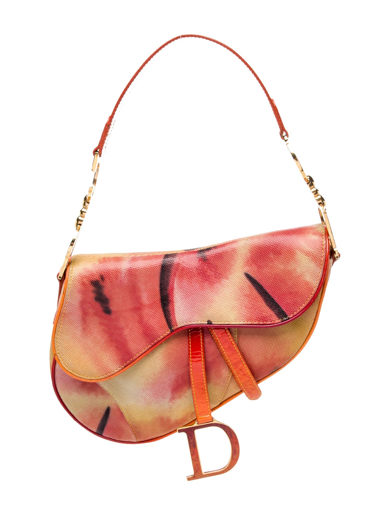 Christian Dior Suede Vintage Saddle