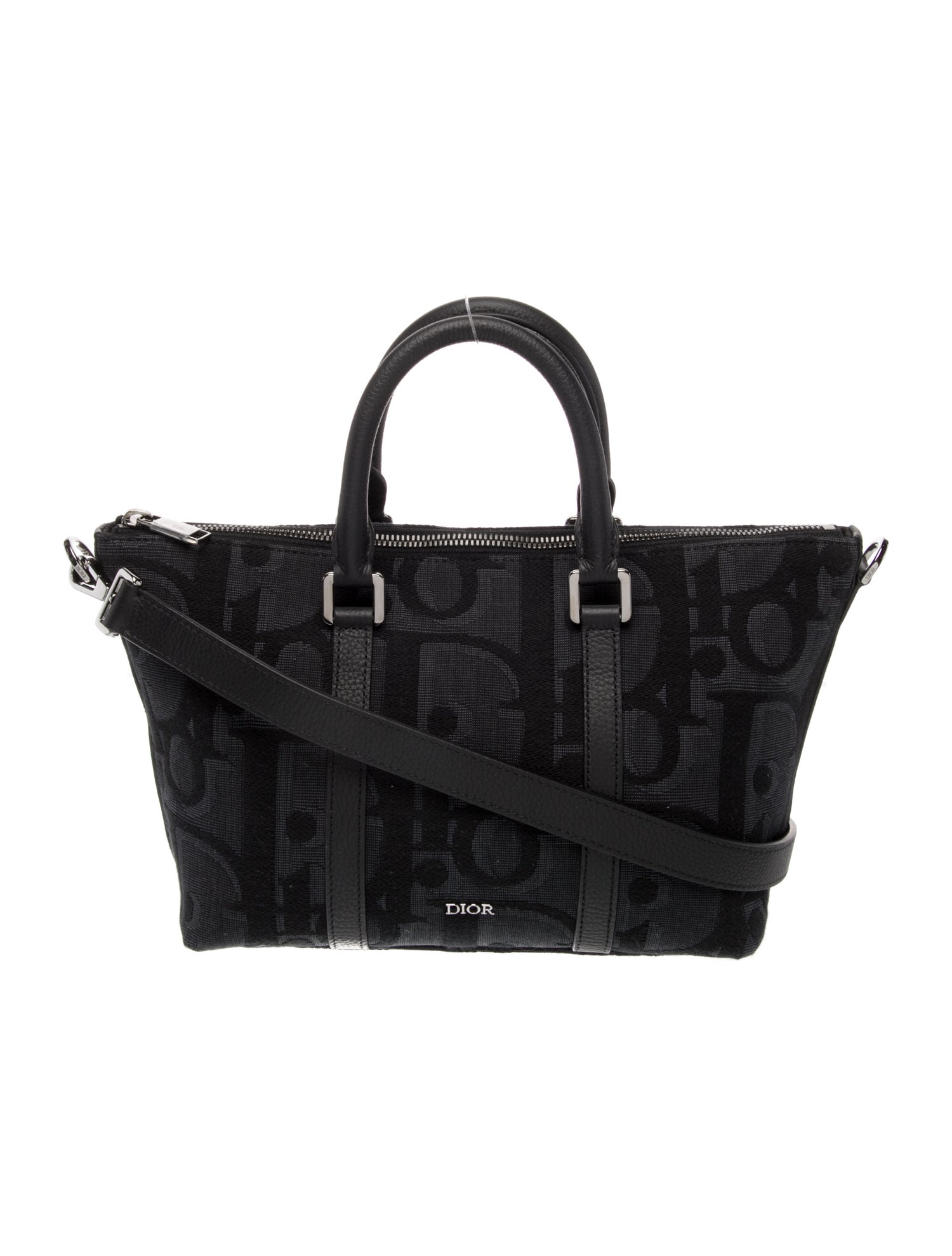 DIOR MEN Oblique Jacquard Tote 2023