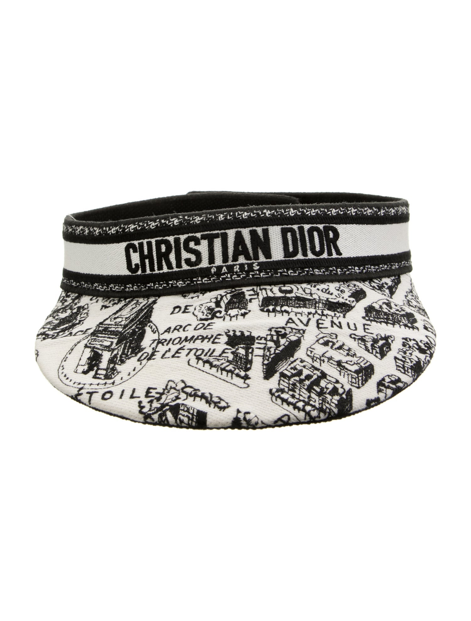 Christian Dior Canvas Visor