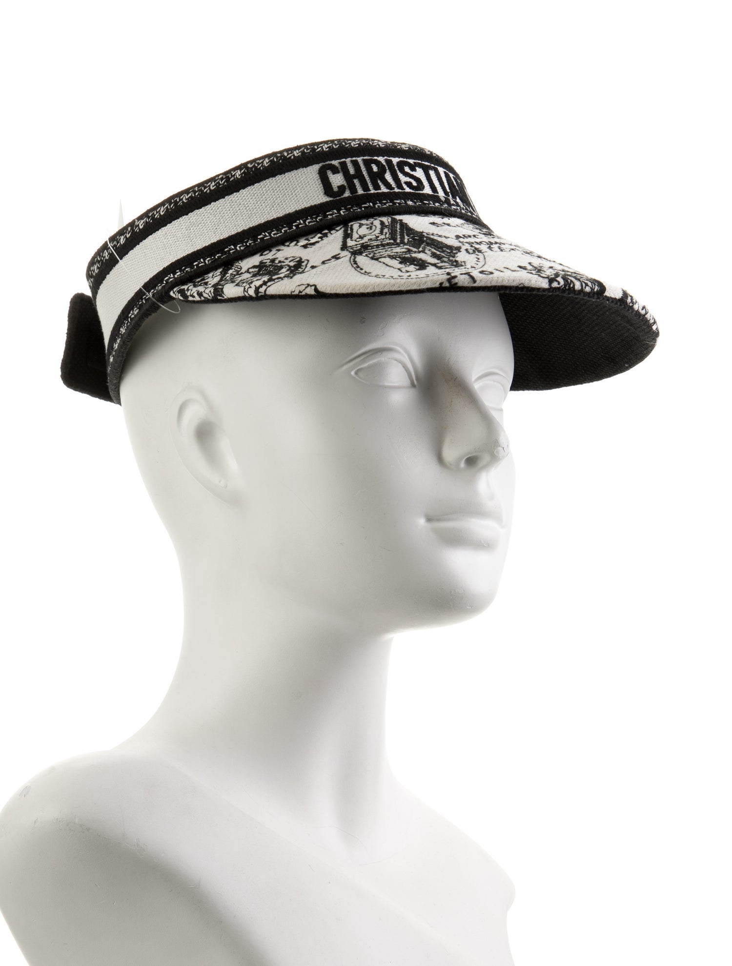 Christian Dior Canvas Visor