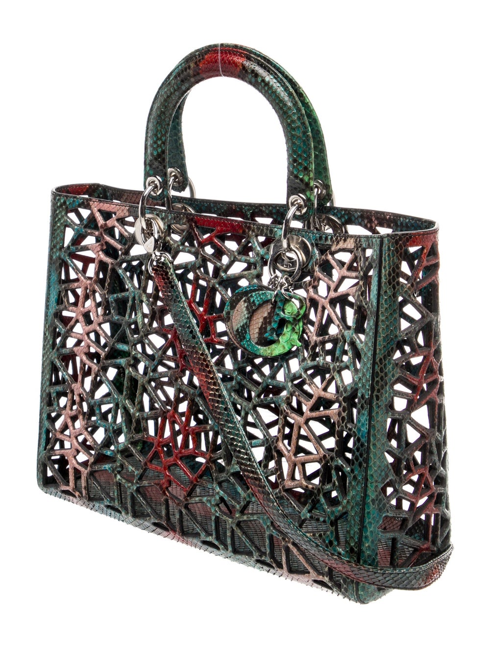 Christian Dior Python Lady Dior - image 3