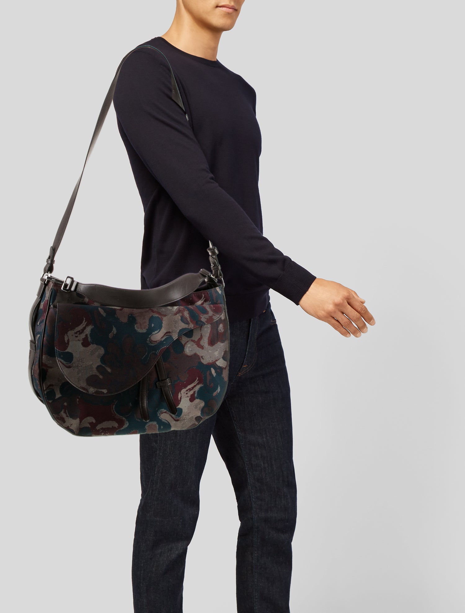 DIOR x Peter Doig Canvas Hobo