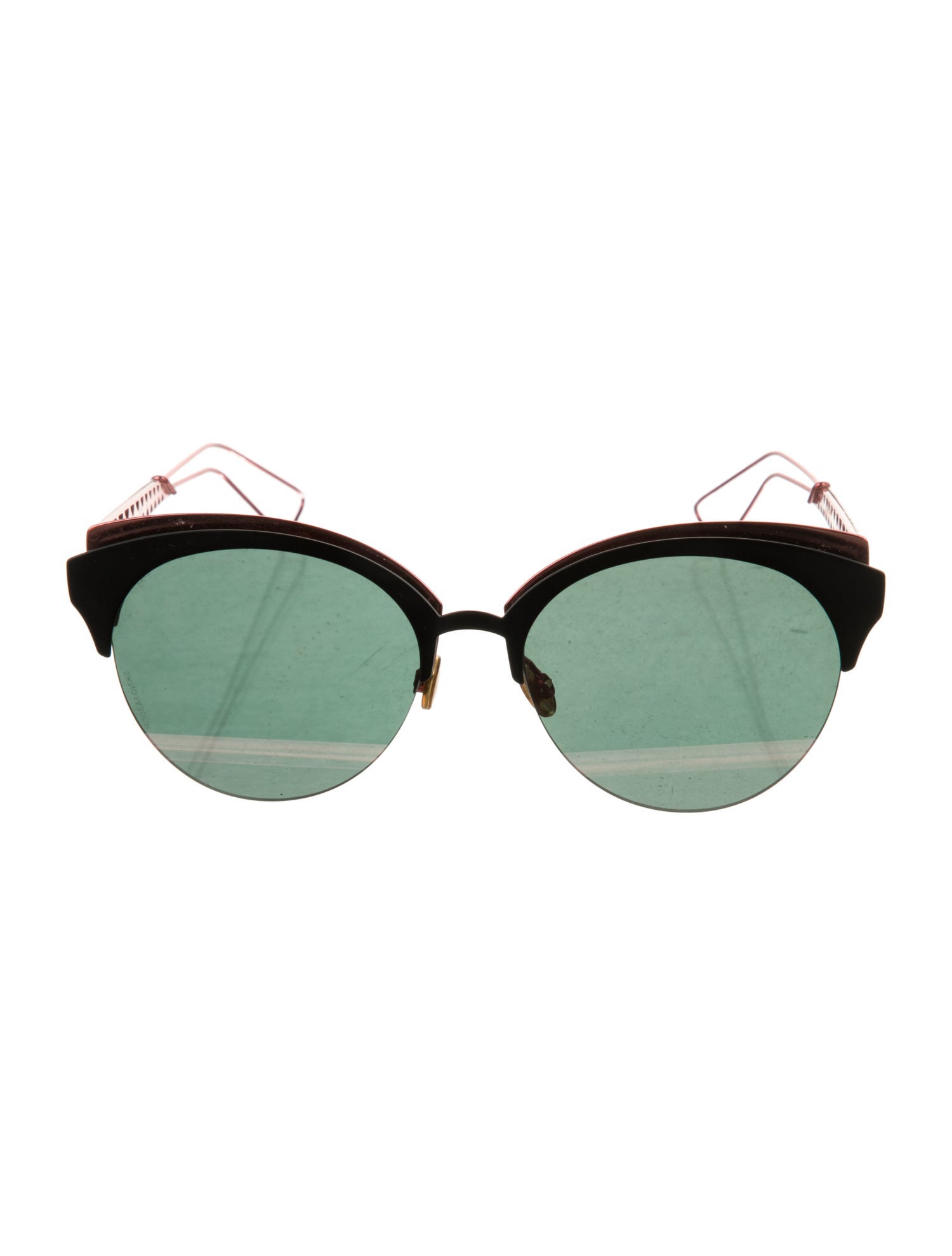 Christian Dior Cat-Eye Mirrored Sunglasses