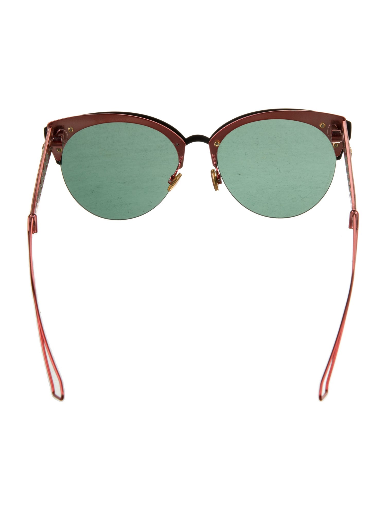 Christian Dior Cat-Eye Mirrored Sunglasses