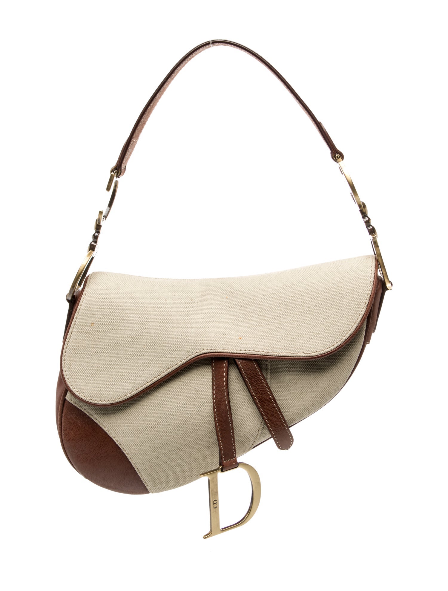 Christian Dior Canvas Vintage Saddle