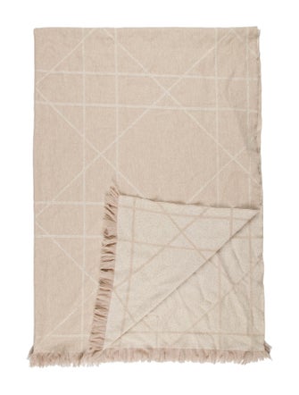 Christian Dior Wool Throw Blanket