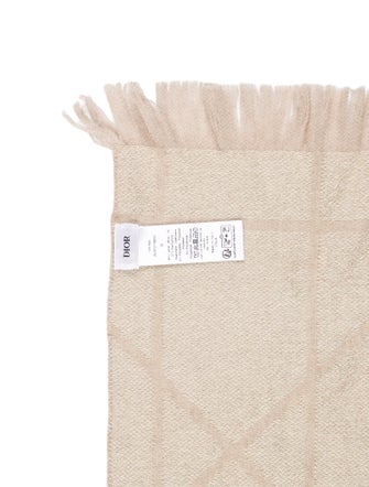 Christian Dior Wool Throw Blanket