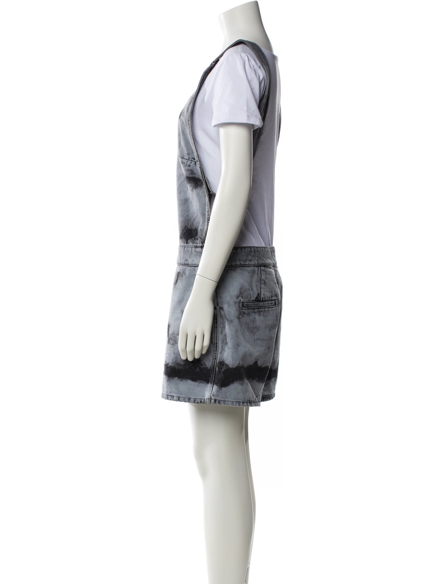 Christian Dior Tie-Dye Print Scoop Neck Romper