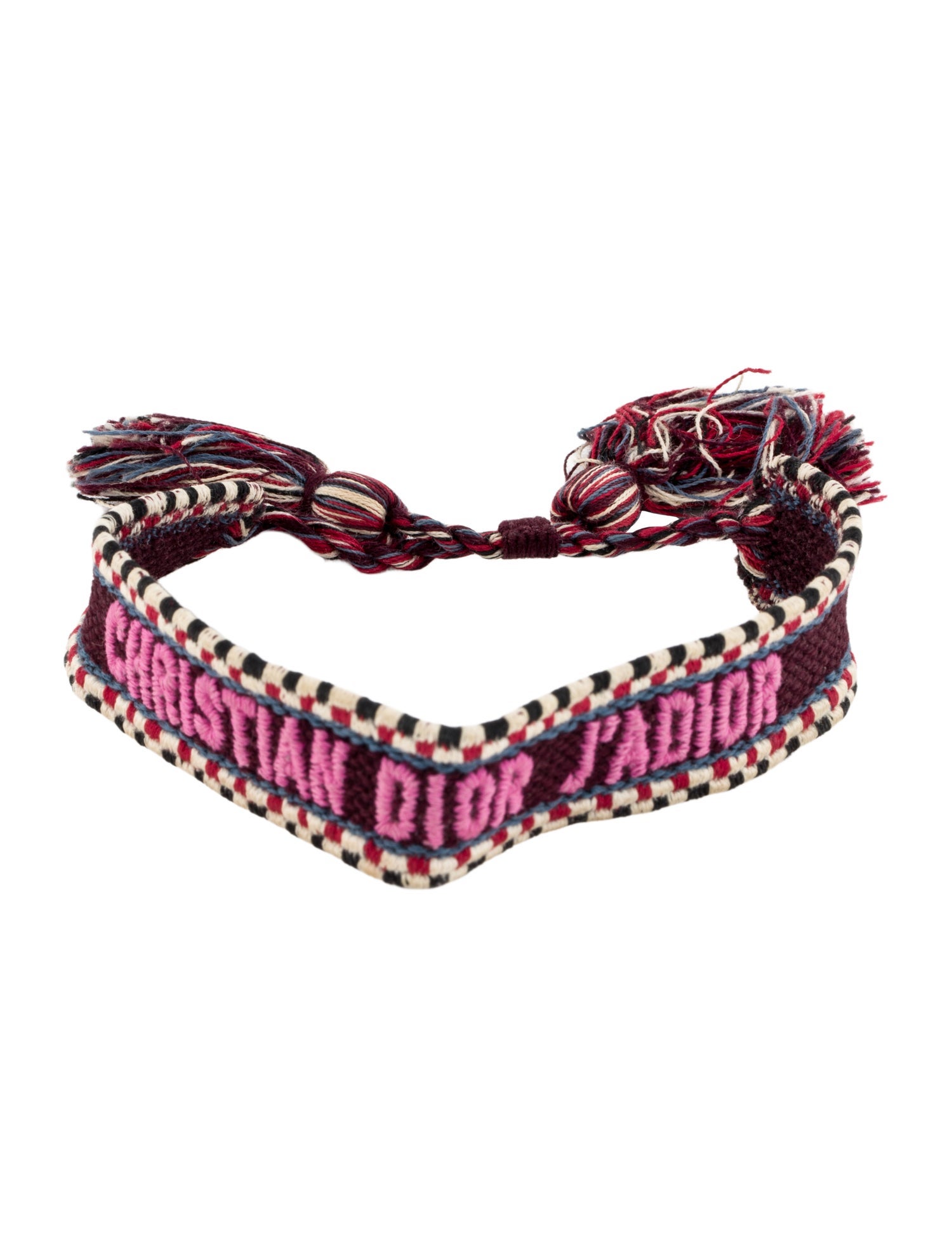 Christian Dior Woven J'adior Friendship Bracelet
